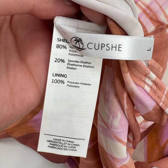 NWT Cupshe Arizona Road Trip Keyhole Halter One Piece Swimsuit - Picture 4 of 9